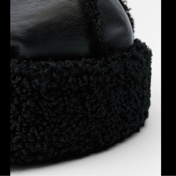 DOUBLE-FACED FLEECE LINED HAT - Picture 4 of 6